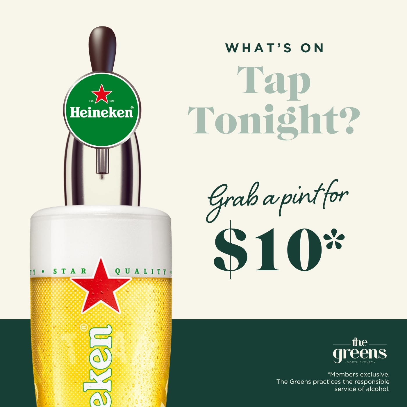 BEER OF THE MONTH: HEINEKEN